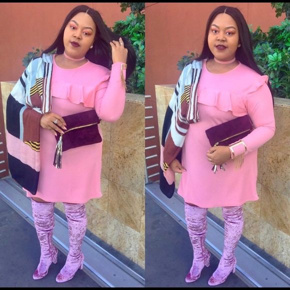 Boohoo Plus Dresses & Skirts - Ruffle Dress